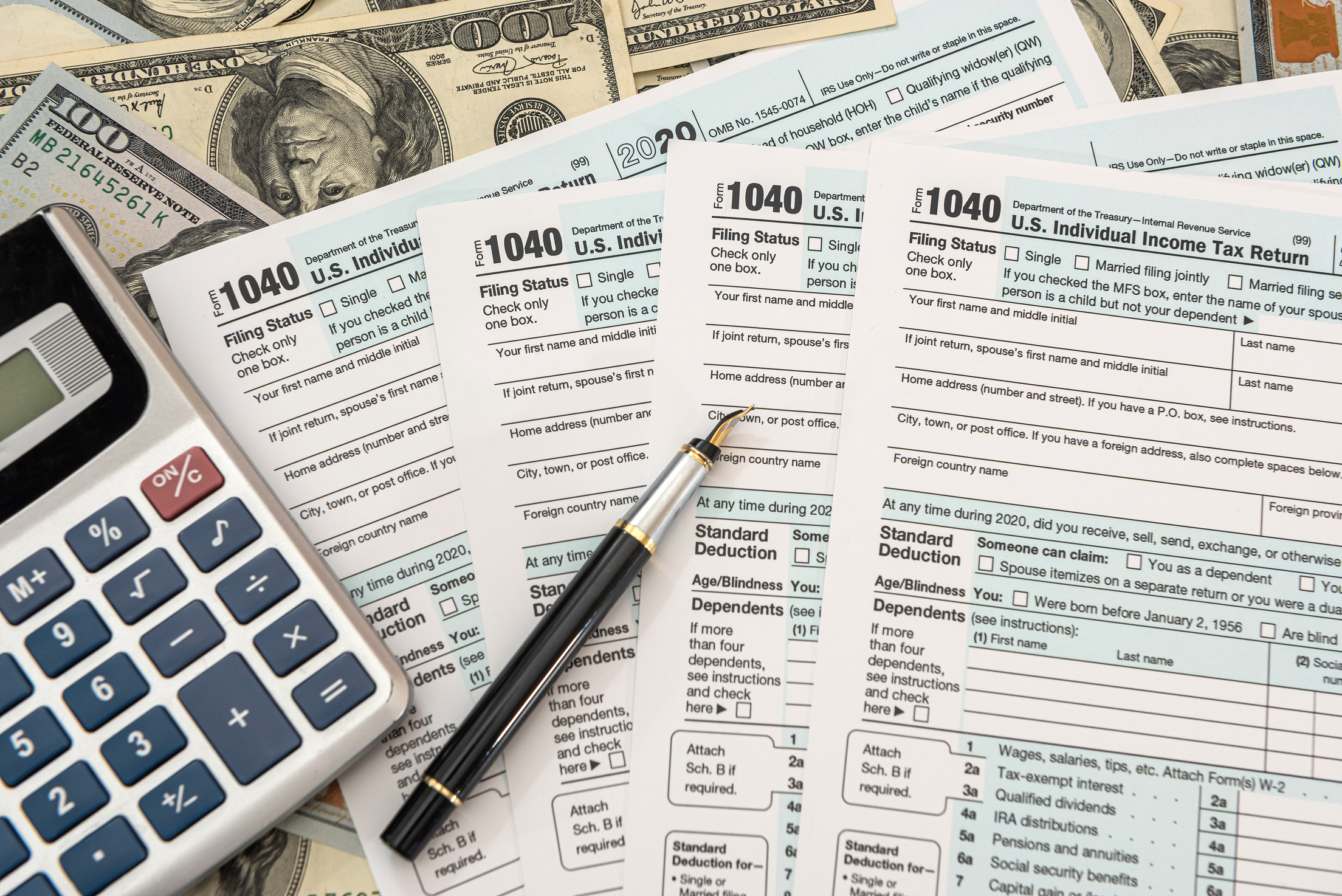 Filling US Individual Income Tax Return 2021 Year